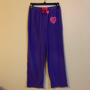 3/$9 • Girls St. Eve Purple Pajama Pants Sz 14